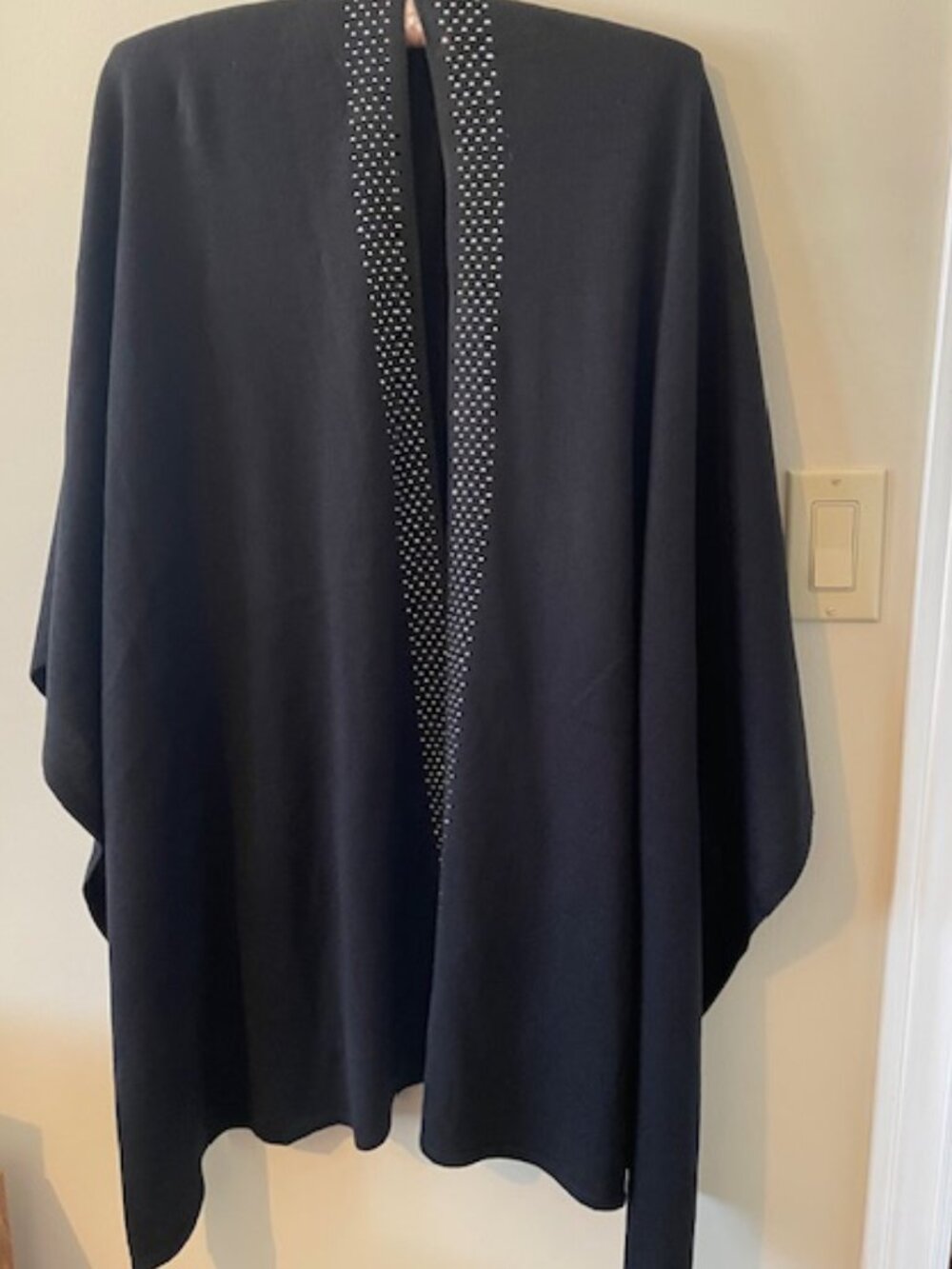 Calvin Klein Black Shawl  NWOT-